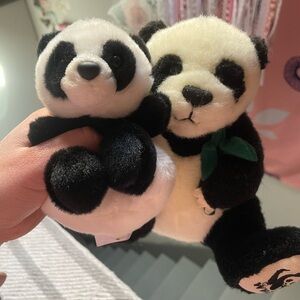 Adorable Panda Plush Toy Set
